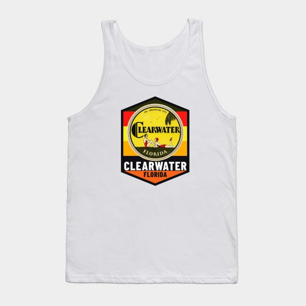 Clearwater Florida Tank Top by DD2019